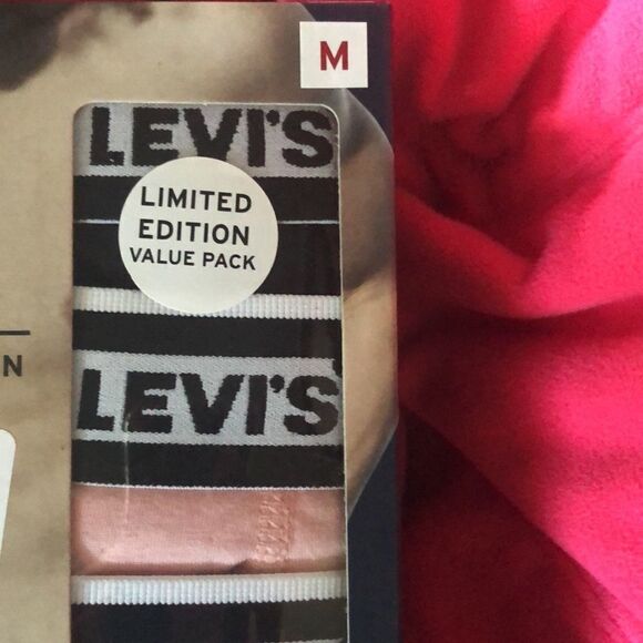 LEVI’S M 5pk Multicolored Cotton Boxer Briefs - Picture 6 of 8